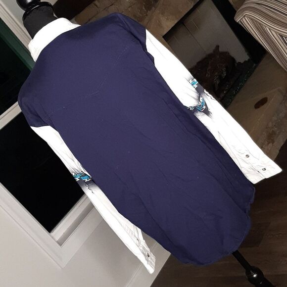 Express Rider Indian Button Down Shirt - Picture 6 of 10